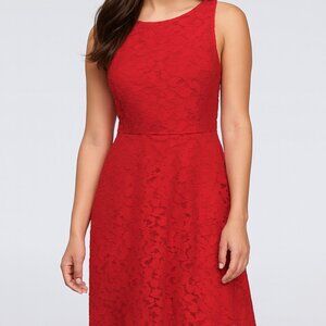 Speechless All Over Lace Fully Lined Dress Size 3 EUC
